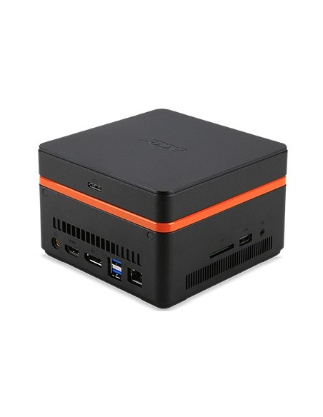 Acer Revo M1-601 DDR3L-SDRAM J3710 mini PC Intel® Pentium® 4 GB 32 GB SSD Windows 10 Home PC Nero, Arancione
