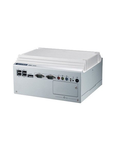 Advantech ARK-3440F-U4A2E barebone per PC stazione di lavoro Bianco Intel® QM57 Express BGA 1288 i5-520E 2,4 GHz