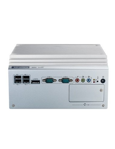 Advantech ARK-3440F-U4A2E barebone per PC stazione di lavoro Bianco Intel® QM57 Express BGA 1288 i5-520E 2,4 GHz