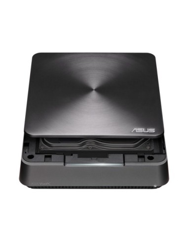 ASUS VivoPC VM62 DDR3L-SDRAM i3-4005U mini PC Intel® Core™ i3 4 GB 1000 GB HDD Windows 10 Grigio