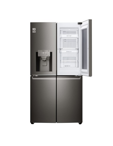 LG GMX936SBHV frigorifero Multidoor InstaView™ Libera installazione Nero 571 L A+