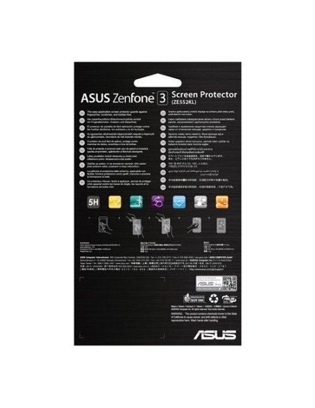 ASUS Anti-Scratch Screen Protector ZE552KL Pellicola proteggischermo trasparente 1 pz