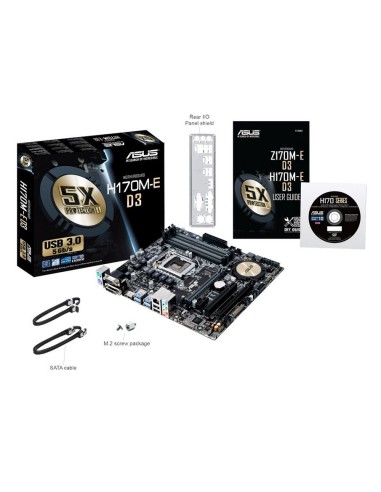 ASUS H170M-E D3 Intel® H170 LGA 1151 (Presa H4) micro ATX