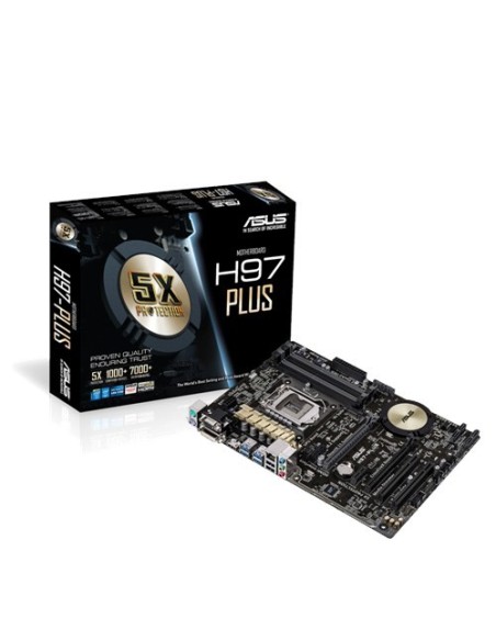 ASUS H97-Plus Intel® H97 LGA 1150 (Presa H3) ATX