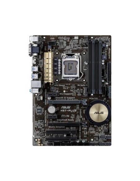 ASUS H97-Plus Intel® H97 LGA 1150 (Presa H3) ATX