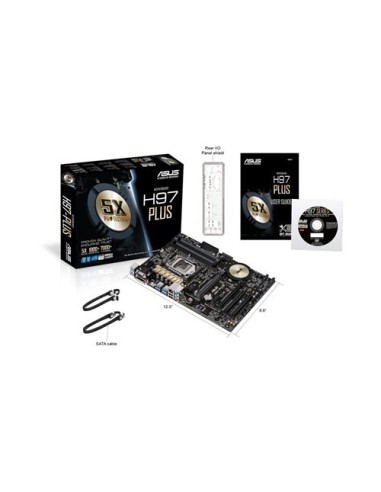 ASUS H97-Plus Intel® H97 LGA 1150 (Presa H3) ATX