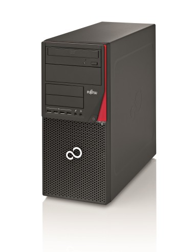 Fujitsu ESPRIMO P956 DDR4-SDRAM i5-6500 Intel® Core™ i5 8 GB 1000 GB HDD Windows 7 Professional PC Nero, Rosso