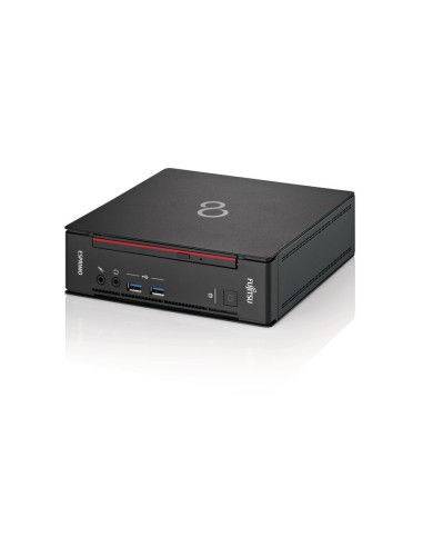 Fujitsu ESPRIMO Q556 DDR4-SDRAM G4400T mini PC Intel® Pentium® 4 GB 500 GB HDD Windows 7 Professional Nero, Rosso