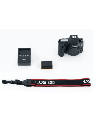 Canon EOS 80D Corpo della fotocamera SLR 24,2 MP CMOS 6000 x 4000 Pixel Nero