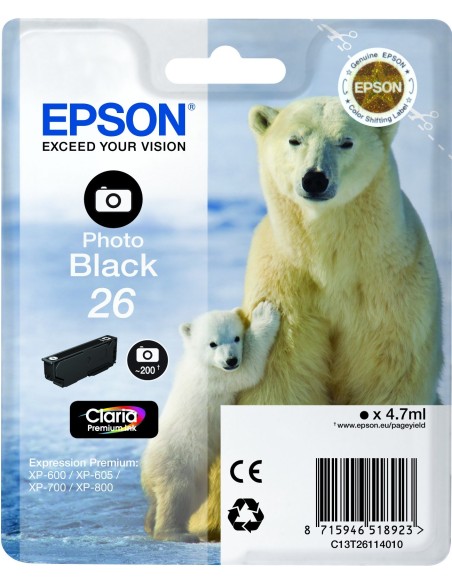 Epson Polar bear Cartuccia Nero foto