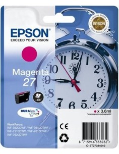 Epson Alarm clock 27 DURABrite Ultra cartuccia d'inchiostro 1 pz Originale Magenta