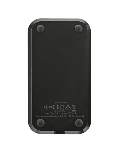 Trust 20709 Caricabatterie per dispositivi mobili Nero Interno