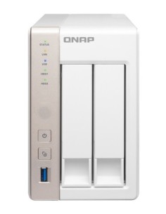 QNAP TS-251 server NAS e di archiviazione Tower Collegamento ethernet LAN Bianco