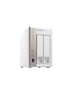 QNAP TS-251 server NAS e di archiviazione Tower Collegamento ethernet LAN Bianco 2