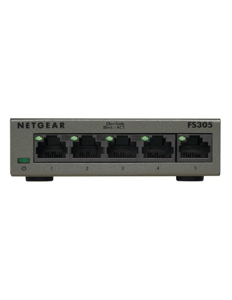 NETGEAR FS305 Non gestito Fast Ethernet (10 100) Grigio