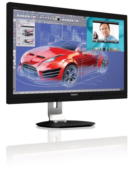 Philips Brilliance Monitor LCD con webcam e MultiView 272P4QPJKEB 00