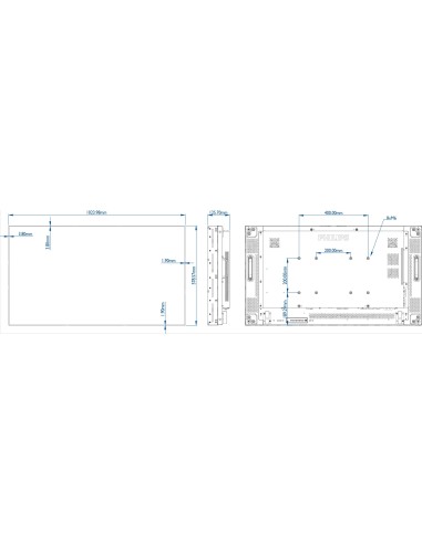 Philips Signage Solutions Display video wall BDL4678XL 00