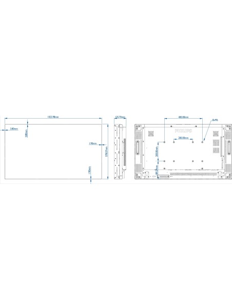 Philips Signage Solutions Display video wall BDL4678XL 00