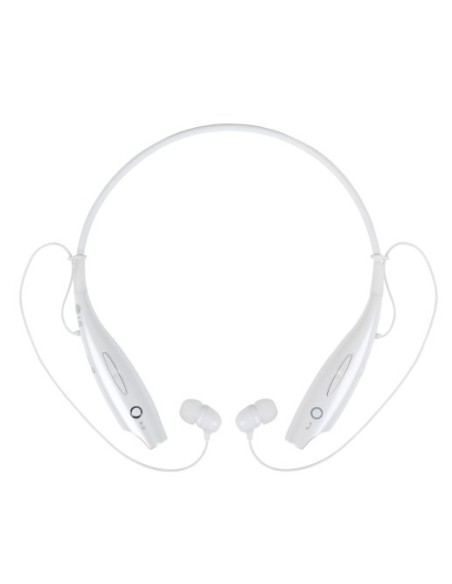 LG HBS-730 Auricolare Wireless Passanuca Musica e Chiamate Bluetooth Bianco