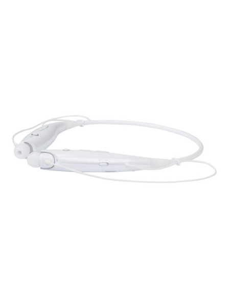 LG HBS-730 Auricolare Wireless Passanuca Musica e Chiamate Bluetooth Bianco