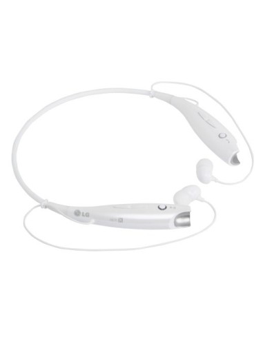 LG HBS-730 Auricolare Wireless Passanuca Musica e Chiamate Bluetooth Bianco