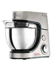 Moulinex QA600 Masterchef Gourmet + robot da cucina 4,6 L Grigio, Acciaio inossidabile 900 W
