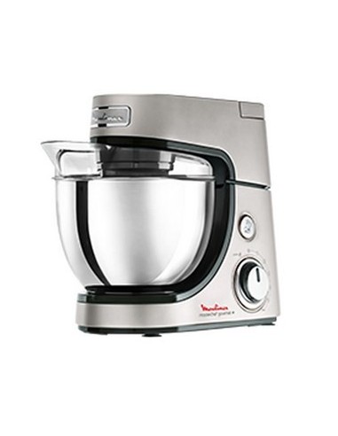 Moulinex QA600 Masterchef Gourmet + robot da cucina 4,6 L Grigio, Acciaio inossidabile 900 W
