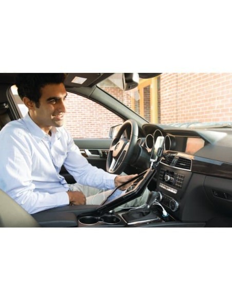 Kensington Caricabatteria da auto con doppia porta PowerBolt™ 5.2 — Nero