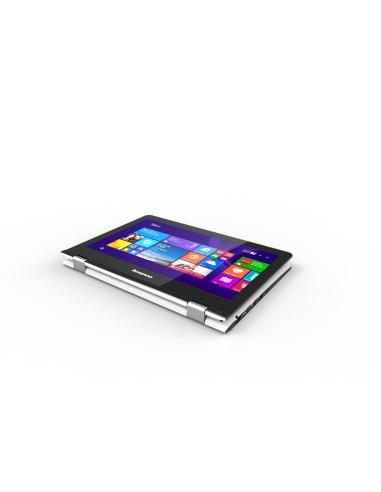 Lenovo Yoga 300 Ibrido (2 in 1) 29,5 cm (11.6") Touch screen Intel® Celeron® 4 GB DDR3L-SDRAM 500 GB HDD Windows 10 Home Bianco