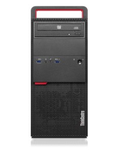 Lenovo ThinkCentre M800 DDR4-SDRAM i5-6500 Tower Intel® Core™ i5 4 GB 256 GB SSD Windows 7 Professional PC Nero