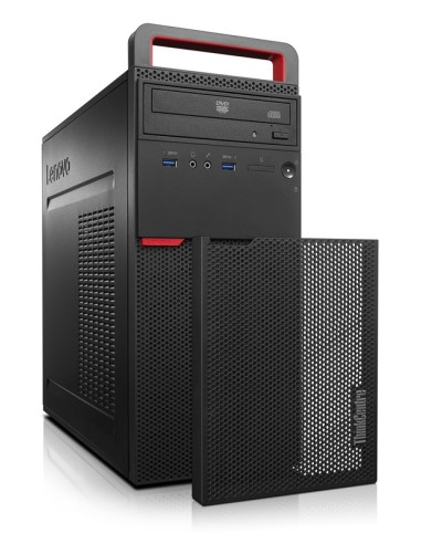 Lenovo ThinkCentre M700 DDR4-SDRAM i3-6100 Tower Intel® Core™ i3 4 GB 500 GB HDD Windows 7 Professional PC Nero