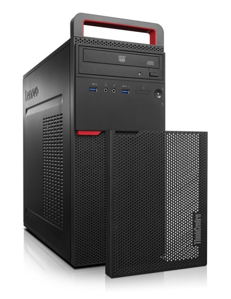 Lenovo ThinkCentre M700 DDR4-SDRAM i3-6100 Tower Intel® Core™ i3 4 GB 500 GB HDD Windows 7 Professional PC Nero