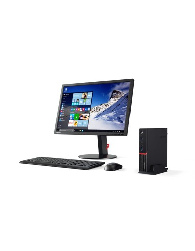 Lenovo ThinkCentre M700 DDR4-SDRAM i5-6400T mini PC Intel® Core™ i5 8 GB 500 GB Hard Disk Ibrido Windows 7 Professional PC Nero