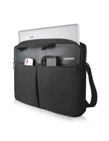 Lenovo Simple Toploader T1050 borsa per notebook 39,6 cm (15.6") Borsa da corriere Nero, Grigio