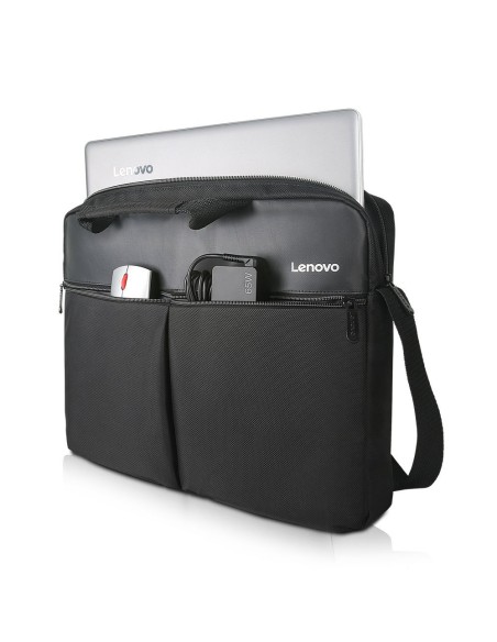 Lenovo Simple Toploader T1050 borsa per notebook 39,6 cm (15.6") Borsa da corriere Nero, Grigio