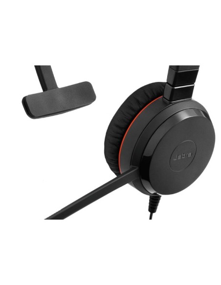 Jabra Evolve 30 MS mono Auricolare Cablato A Padiglione Ufficio USB tipo A Nero