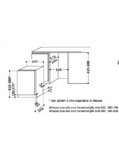 Ignis ADL 558 4 lavastoviglie A scomparsa totale 12 coperti 2