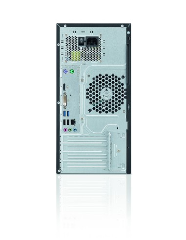 Fujitsu ESPRIMO P556 DDR4-SDRAM i5-6400 Micro Tower Intel® Core™ i5 8 GB 1000 GB HDD Windows 7 Professional PC Nero, Rosso
