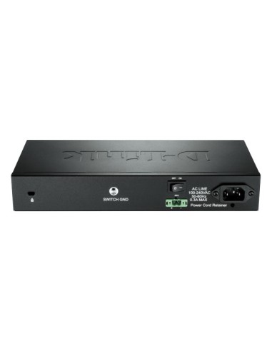D-Link DGS-1210-10 ME switch di rete L2 Gigabit Ethernet (10 100 1000) 1U Nero, Grigio
