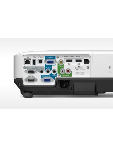 Epson EB-1985WU videoproiettore Proiettore a raggio standard 4800 ANSI lumen 3LCD WUXGA (1920x1200) Nero, Bianco