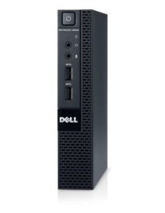 DELL OptiPlex 9020 DDR3L-SDRAM i5-4590T mini PC Intel® Core™ i5 8 GB 128 GB SSD Windows 7 Professional Nero