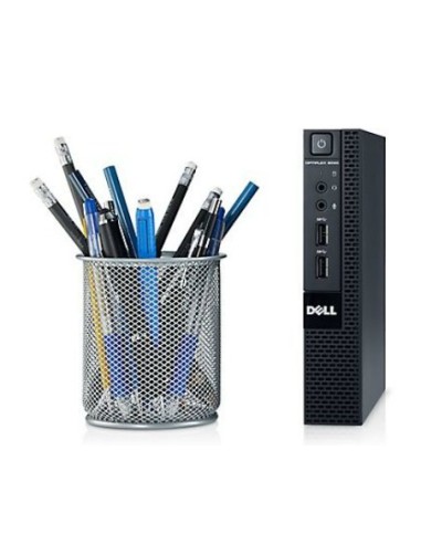 DELL OptiPlex 9020 DDR3L-SDRAM i5-4590T mini PC Intel® Core™ i5 8 GB 128 GB SSD Windows 7 Professional Nero