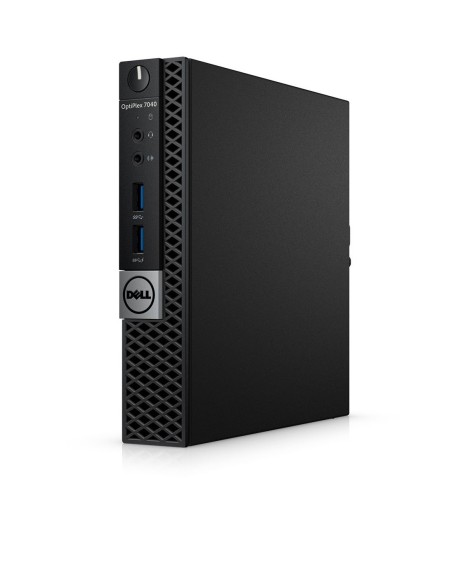DELL OptiPlex 7040 DDR4-SDRAM i5-6500T mini PC Intel® Core™ i5 8 GB 128 GB SSD Windows 7 Professional Nero