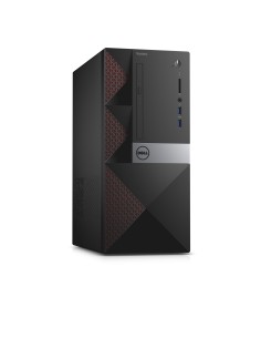 DELL Vostro 3650 DDR3L-SDRAM G4400 Mini Tower Intel® Pentium® G 4 GB 500 GB HDD Windows 10 Pro PC Nero