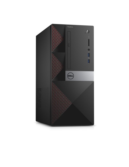 DELL Vostro 3650 DDR3L-SDRAM G4400 Mini Tower Intel® Pentium® G 4 GB 500 GB HDD Windows 10 Pro PC Nero