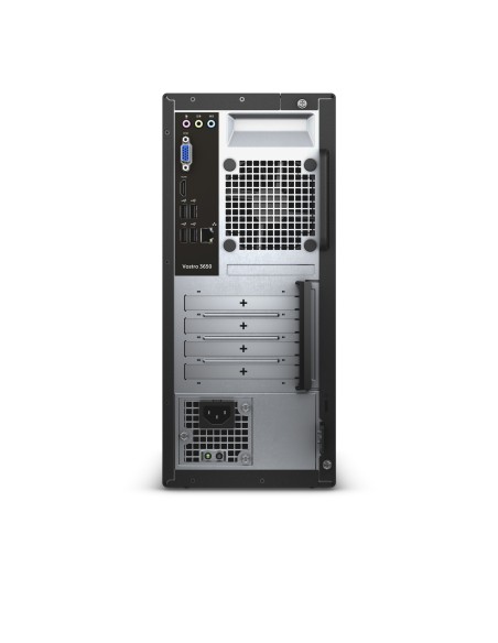 DELL Vostro 3650 DDR3L-SDRAM G4400 Mini Tower Intel® Pentium® G 4 GB 500 GB HDD Windows 10 Pro PC Nero