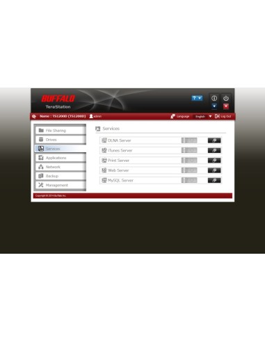 Buffalo TeraStation 5800DWR 48TB NAS Collegamento ethernet LAN Nero D2700