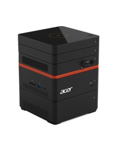 Acer Revo M2-601 DDR4-SDRAM i3-6100U mini PC Intel® Core™ i3 4 GB 500 GB HDD Windows 10 Home Nero, Arancione 2