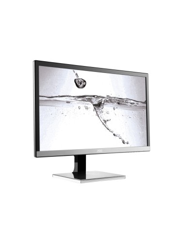 AOC U2477PWQ LED display 59,9 cm (23.6") 3840 x 2160 Pixel 4K Ultra HD Nero, Argento