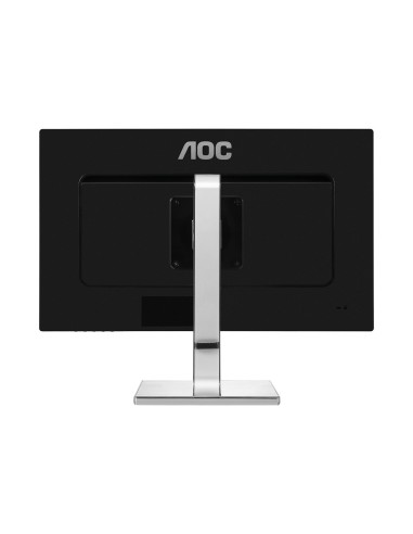AOC U2477PWQ LED display 59,9 cm (23.6") 3840 x 2160 Pixel 4K Ultra HD Nero, Argento